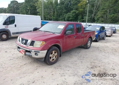 2007 Nissan Frontier Crew Cab Le/Se/Off Road из США, поврежденный, VIN 1N6AD09WX7C449661